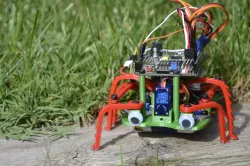 Doodle Robot-A simple hexapod Robot