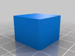 double walled flow rate calibration cube.