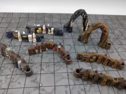 DungeonSticks: Caverns - Wet Caverns