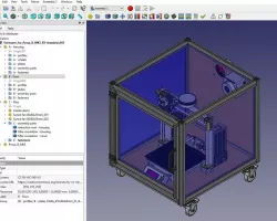 Enclosure for Prusa i3 MK3 based on 30x30mm stock aluminum extrusions