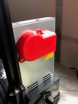 Ender 3 Pro Power Supply Meanwell Baffler