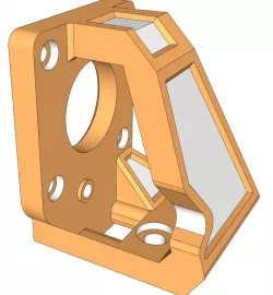 Ender 3 Pro, Y axis damper mount