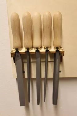 file / rasp wall mount