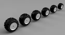 Gaslands off-road wheels