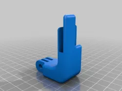 GoPro Mount for 3D Printer Bed for MK3