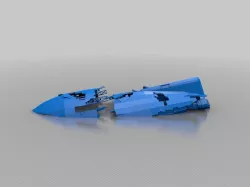 GR-45 Transport Wreckage (Star Wars Legion scale)