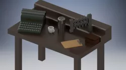 HO Scale Interior Furniture - Down By the Station