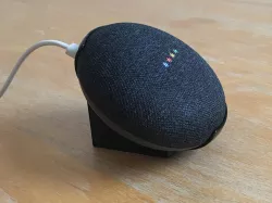 Inclined table stand for Google Home Mini Slim Wall Mount