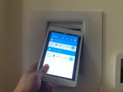 iPad mini wall mount slider 