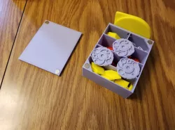 Keyforge Token Box for Arkhive 400