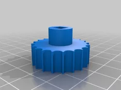 Knurled server cabinet knob for side panels