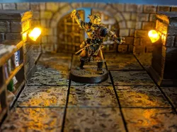 LED Pillar for 28mm Tabletop (Compatible with OpenForge2.0)