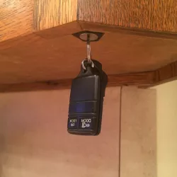 Magnetic Key Holder, under Kitchen cabinet