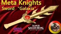 Meta Knights Sword "Galaxia" from Kirby's Adventure/Smash Bros