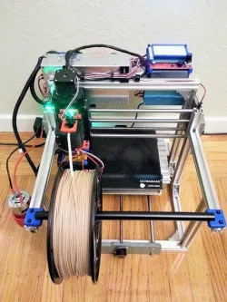 MK8 3D Printer Conversion, Laser/Spindle Engraver