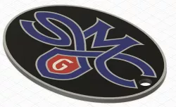 Multicolor Saint Mary's Gaels College Keychain