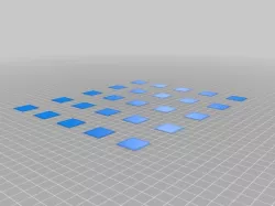 My Customized Bed Leveling with 3x3 and 5x5 grids
