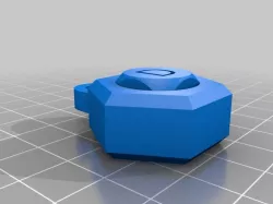 My Customized Keychain Dice Spinner