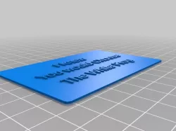 My Customized White Frog Card