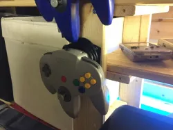 N64 controller wall mount