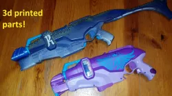 Nerf Rapid Red parts set.