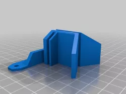 Original Prusa i3 MK3 ENCLOSURE - Alternative door knob for 10x2mm magnets