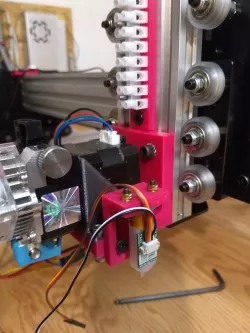 OX CNC Titan Aero Extruder and BLTouch Mount