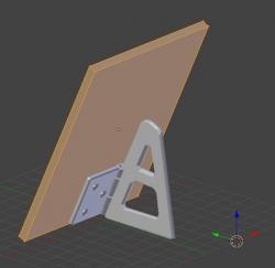 Free 3D file Folding Picture Stand - Print in Place Hinge 🖼️・3D printable  object to download・Cults