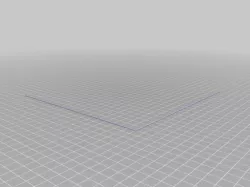 Printer bed square test