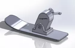 RC Truck Skis