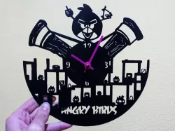 Reloj Angry Birds