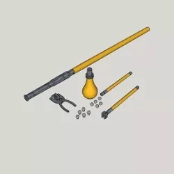 Replica Tannenberg Gun  (3D Print Kit Toy Gun)