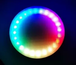 RGB Drink Coaster using micro:bit and Kitronik ZIP Halo