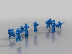 ROBOTECH UEG ASC Civil Defense Mechanized Armored Infantry