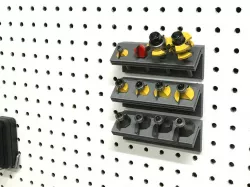 Router Bit Pegboard Caddy