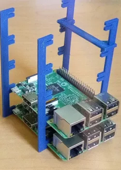 Simple Raspberry Pi stack/Cluster Case