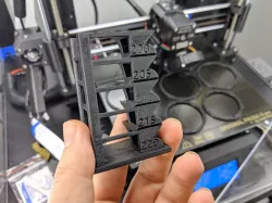 Slic3r Temp Tower G-Code (Prusa MK3)