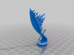 Spiritual Weapon Flaming Sword