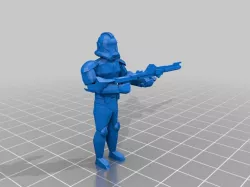 Star Wars 28mm Phase II clone trooper armor