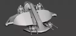 Star wars: Legion swampspeeder