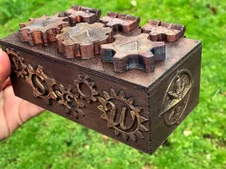 Steampunk Puzzle Box