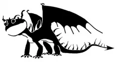 Terrible terror stencil