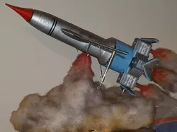 Thunderbird 1 Studio Model Size