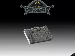 Tilescape GOTHIC CITY Trap Door - Our New KICKSTARTER is Now LIVE!!!!