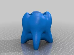 Tooth Upright (pencil holder)