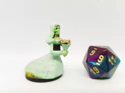Undead Ghostly Bride/Lich for 28mm Tabletop Gaming