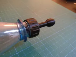 Universal sinus rinse adaptor (screw on soda bottle) - Nasal rinse, Neti Pot, Nasendusche