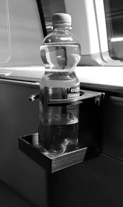VW T5/T6 California - foldable cup holder (kitchen piping rail)