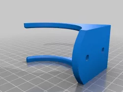 Wall mount mallet holder