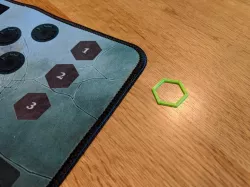 Warhammer Underworlds Nightvault Playmat Round Tracker